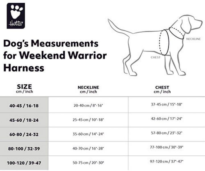 weekend-warrior-sele-storleksguide